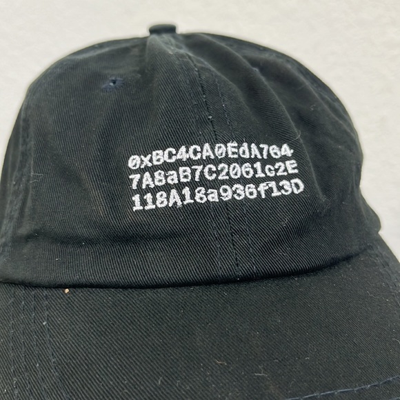 BAYC Bored Ape Yacht Club Contract Address Logo Dad Hat - Picture 2 of 6